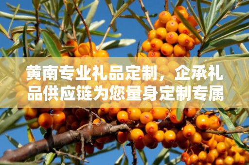 黄南专业礼品定制，企承礼品供应链为您量身定制专属礼品